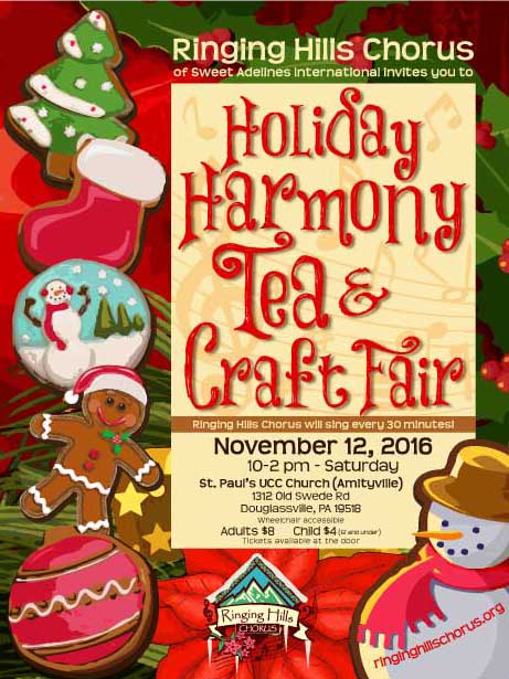 2016-Poster | Holiday Harmony Tea and Craft Fair